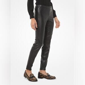 MICHAEL MICHAEL KORS Faux Leather Leggings